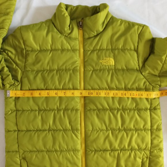 The North Face green  puffer jacket youth size XL - Picture 3 of 6